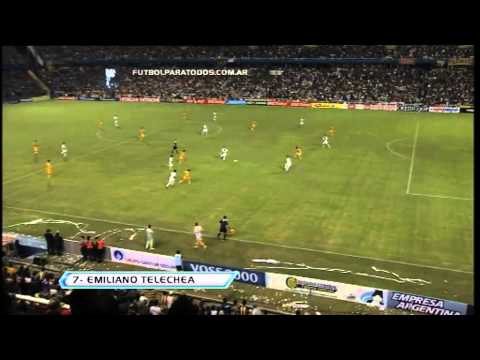 Gol de Telechea. Rosario Central 1 Defensa 1. Fecha 33. B Nacional. FPT