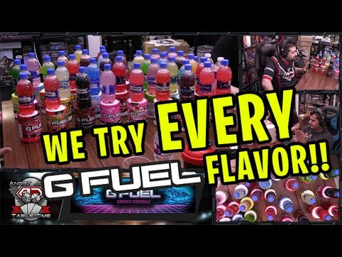 We try EVERY FLAVOR of G-FUEL EVER so that you know which is BEST!