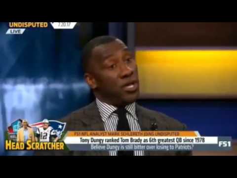 Skip and Shannon Undisputed Today 7/20/2017 - Believe Dungy is still bitter over losing to patriots?