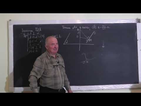 1/2 Lectia 1307 - Teorema celor 3 perpendiculare si reciprocele sale Probleme de geometrie - Clasa 8