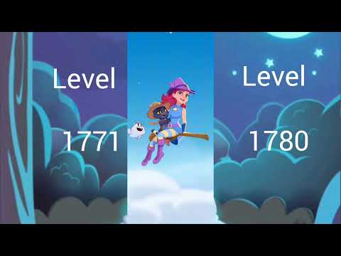 Bubble Witch ♥️ Play This Level ⭐ 1771 ~ 1780 ⭐  Saga 3