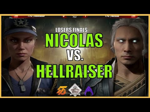 MK11: NICOLAS VS HELLRAISER  - Fujin vs Robocop, Sonya  - Obito Series Latam Sur Finals