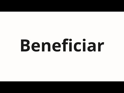 How to pronounce Beneficiar