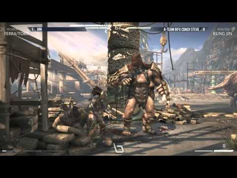 Next Level Battle Circuit 122 - MKX - Grr (Ferra/Torr) vs BIFU Coach Steve (Kung Jin)