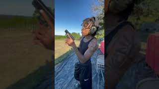 100 YARDS SHOOT WITH MY GLOCK 19🔥