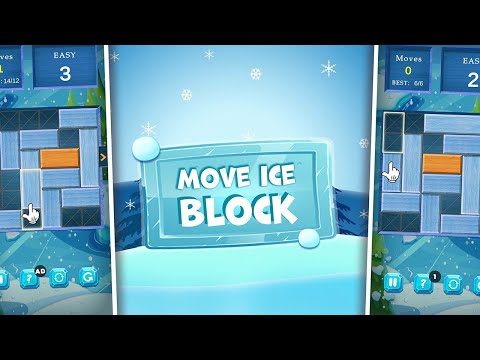 Ice Puzzle Move The Block Video