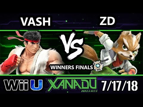 S@X 259 Smash 4 - Vash (Ryu, Bayonetta) Vs. ZD (Fox) - Wii U Winners Finals