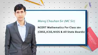 Foundation Mathematics for IIT JEE & Medical Class 10th by MC Sir