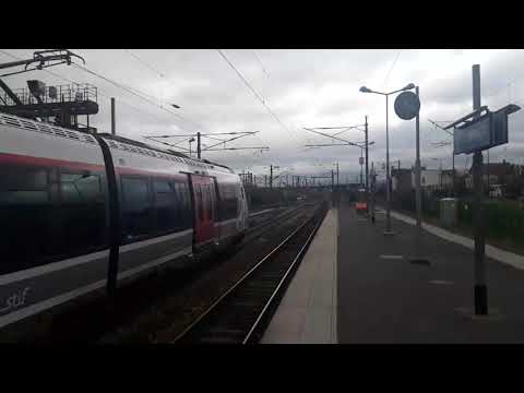 Passage d'une nat (z50000) à Bondy roulant environ à 110 km heure