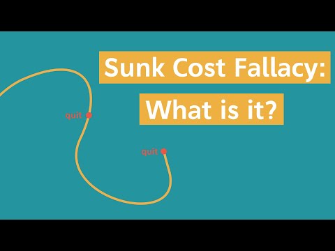 The Sunk Cost Fallacy: What is it and why does it happen?