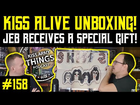 KISS Army Things Podcast Ep. 158: KISS Alive 50th Anniversary Super-Deluxe CD Set Unboxing!