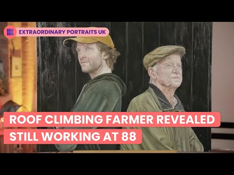 88 Year Old Farmer Still Milking Cows Every Day | Extraordinary Portraits UK