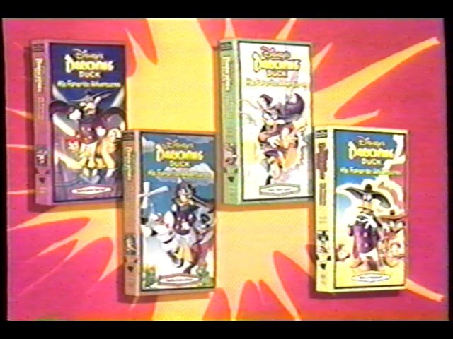 Darkwing Duck Home Videos (1993) Promo (VHS Capture)