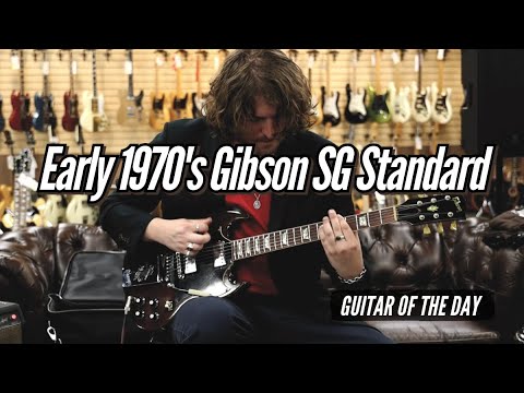 1970 Gibson SG Standard Cherry "Large Guard" with Maestro Vibrola image 12