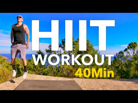 Hiit 40 Minutes NO REPEAT / Full Body Workout / Tabata 40/10