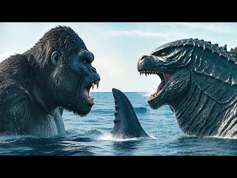 Godzilla Eats Megalodon in the Arctic Ocean Extended