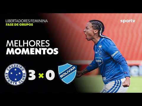 Gols e melhores lances de Cruzeiro x Bolívar