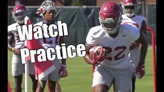 Download Lagu Watch Najee Harris, Dylan Moses, Mac Jones, and Bryce Young during Alabama's football practice Thumbnail