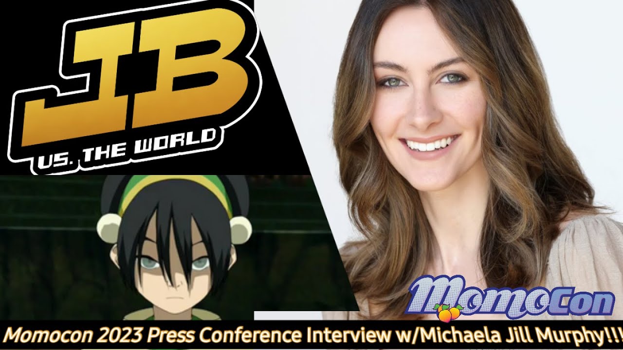 Momocon 2023 Press Conference Interview w/Voice Actress Michaela Jill Murphy! #Avatar #Toph #Momocon