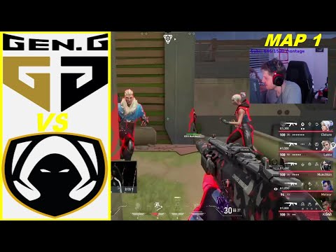 NRG DEMON1, TARIK REACTS TO GENG vs TH | MAP 1 | VALORANT CHAMPION SEOUL 2024.