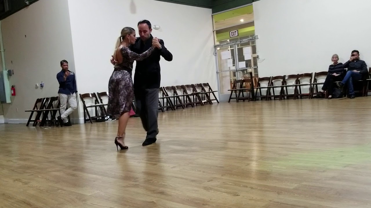 Analia Centurion and Jeremias fors @ Silicon Valley Milonga Night on September 20, 2018