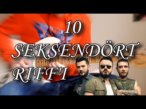En İyi Gitar Riff'leri // 10 Seksendört Riff'i #seksendört #cover
