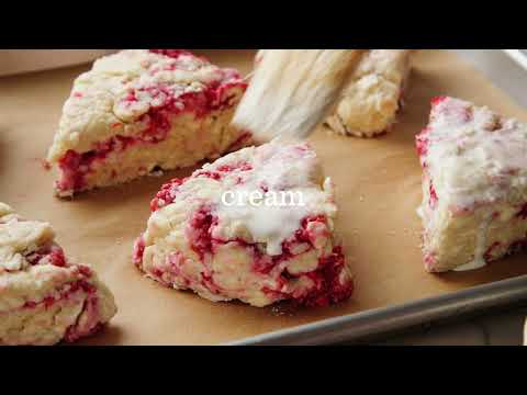 Homemade Raspberry Scones
