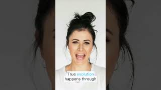 Life doesn’t thrive on endless struggle and survival of the fittest  True evolution happens through