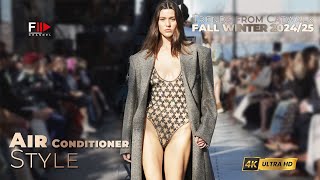 TRENDS from CATWALK I FALL WINTER 2024/25 I AIR CONDITIONER STYLE - Fashion Channel Chronicle