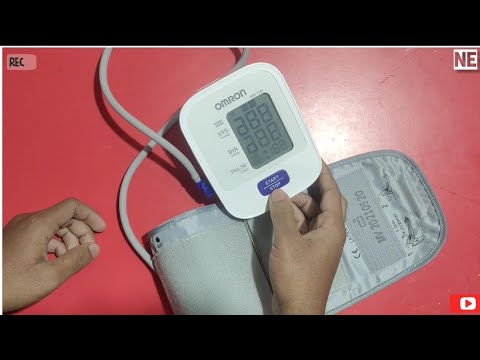 How To Use Cheap and Best Blood Pressure Machine / Omron HEM-7124 Blood Pressure Monit.....