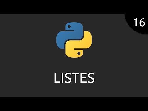 Python 16 listes