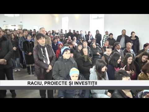 Raciu, proiecte si investitii - www.columnatv.ro