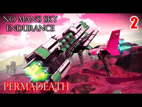 No Man's Sky Permadeath Episode 2 - Big Decision! Where's the First Base? | 2022 Endurance Gameplay