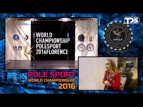IPSAF WORLD CHAMPIONSHIP POLE SPORT 2016 (Finals) - Svetlana Nikonova