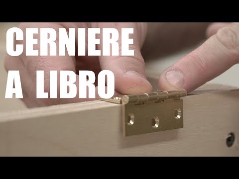 DOORS WITH BOOK-HINGED OR FLAT HINGES - How to Install Them - Carpentry - DIY Project