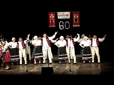Кarpaťanin senior v DAD 60 výročie súboru - júl 2021 -  Hajtoly, hojtoly