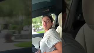 She really went in the bushes!!!😂🙈 #shorts