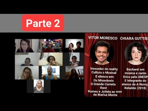 Convidados do Mês: VITOR MORESCO e CHIARA GUTTIERI (Parte 2)