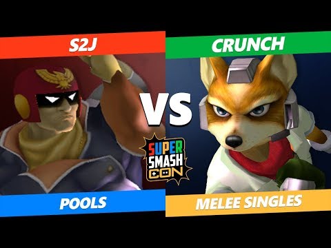 SSC 2019 SSBM - S2J (Captain Falcon) Vs. Crunch (Fox) Smash Melee Tournament Pools