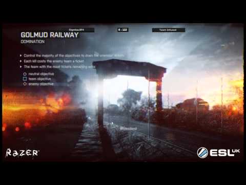 Infused vs. Dignitas - Razer BF4 OPEN by ESL UK
