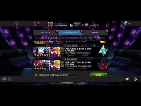 6x NEW 5 Star Featured Crystal Opening! - January 2021 - Marvel Contest of Champions