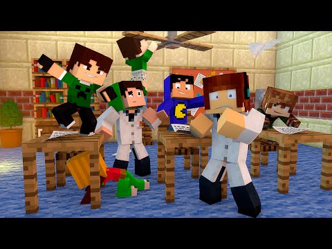 AuthenticGames -  Minecraft: SCHOOL OF YOUTUBERS KIDS!!  - Adventures With Mods #20