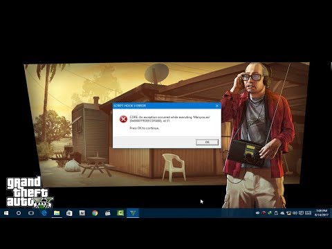 GTA 5 PC - How To Fix Menyoo.asi Critical Error PC - 2019 TUTORIAL