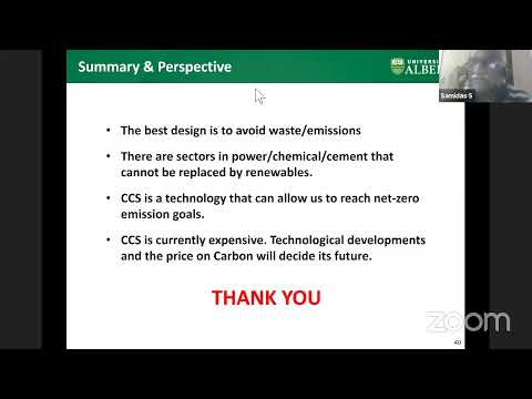 IEI TLC - Carbon dioxide capture for mitigating greenhouse gas emissions on 04.08.2020