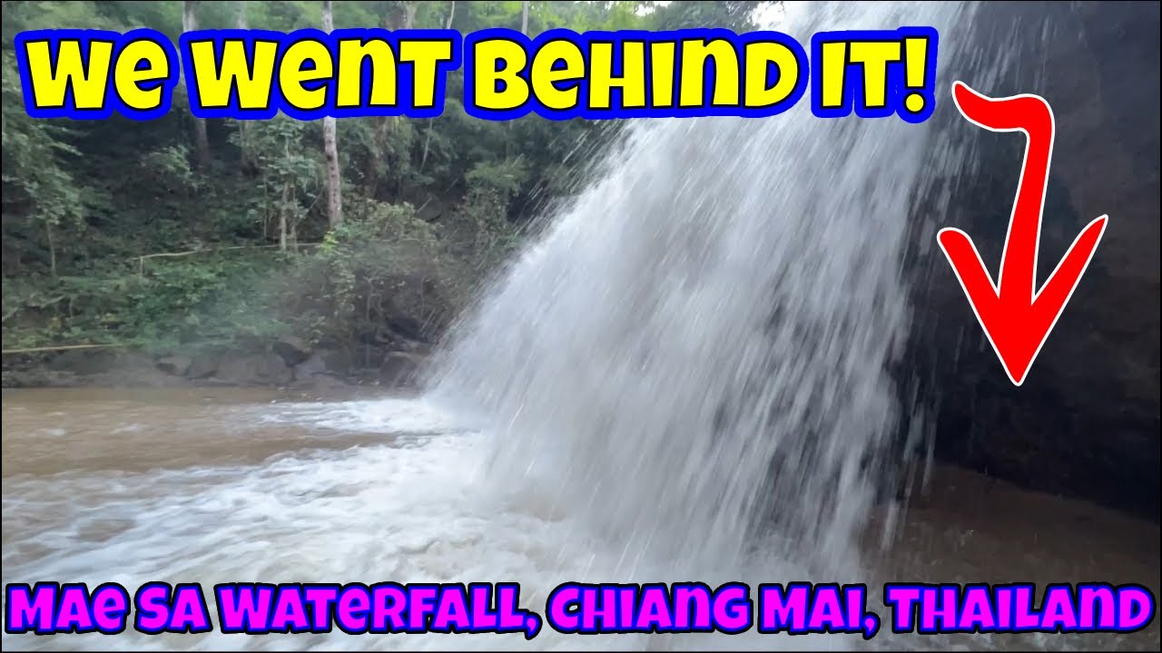 Join travelers in this video as they unravel the enchanting beauty of Mae Sa Waterfall.