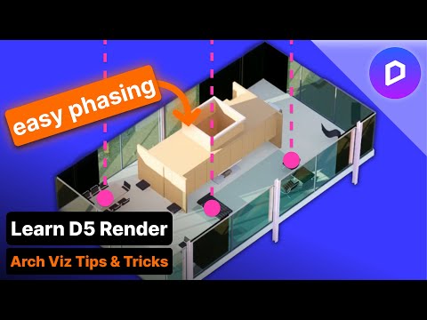 Phasing Animations in D5 Render in 10 Minutes! Step by Step Guide!