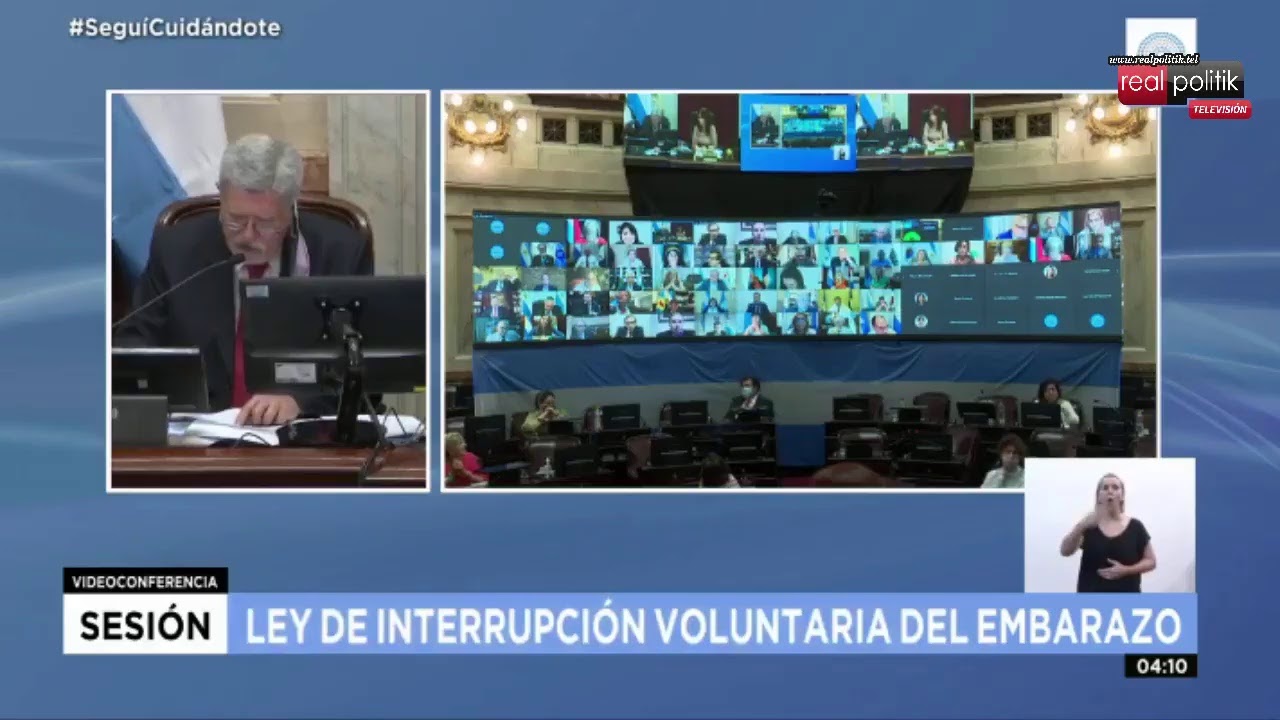 El Senado debate el proyecto de Ley de Interrupción Voluntaria del Embarazo (Parte II)