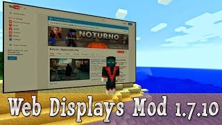 скачатьweb displays mod в майнкрафт #10