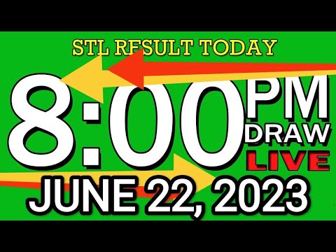 LIVE 8PM STL RESULT JUNE 22, 2023 LOTTO RESULT WINNING