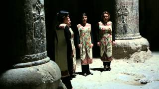 preview picture of video 'ens.ch : Sängerinnen im Kloster Geghard, Armenien'
